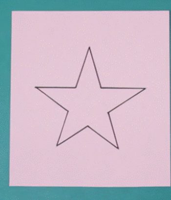 Cómo dibujar una estrella de cinco puntas paso a paso