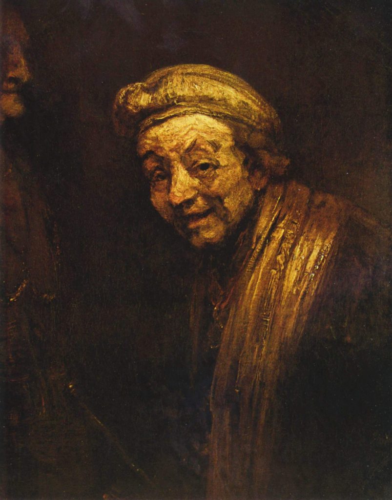 Técnica del Impasto el Autoretrato de Rembrandt