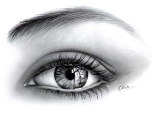dibujar a lapiz ojos (1)