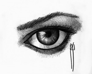 como dibujar a lapiz ojos (3)