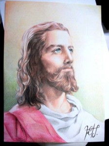 dibujos a lapiz jesus (4)