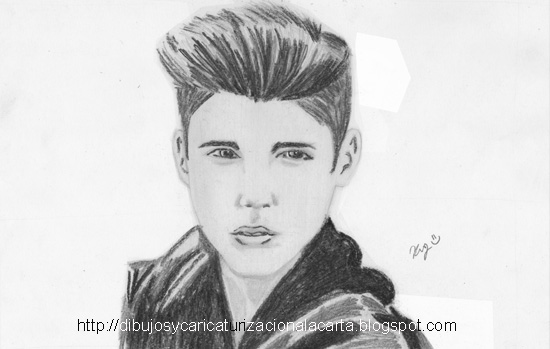 a lápiz de Justin Bieber | Dibujos a
