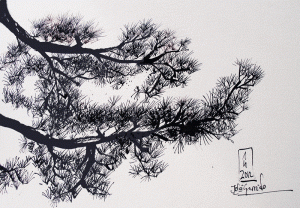 10 Bonitos dibujos a lápiz de árboles (1)