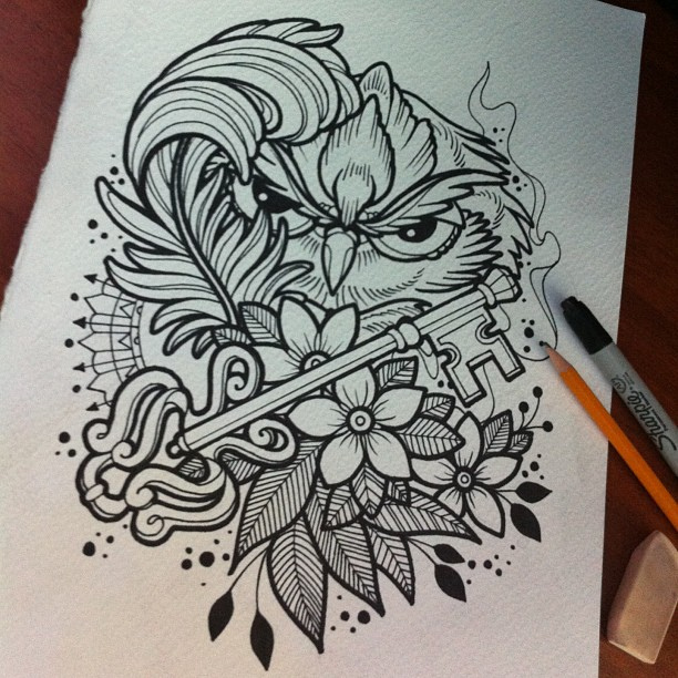 11 dibujos a lápiz para tatuajes | Dibujos a lapiz
