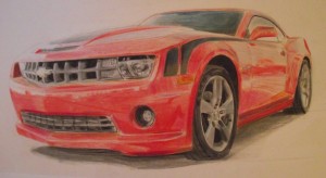 11 Dibujos a lapiz de autos (5)