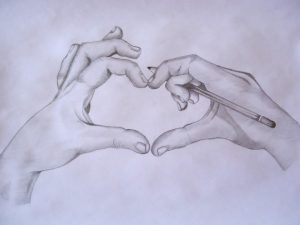 10 dibujos a lápiz de amor (9)