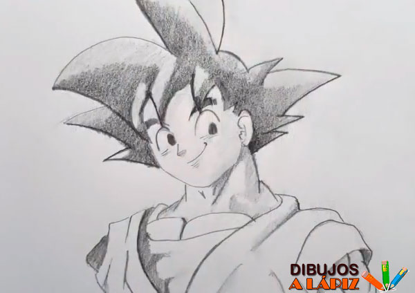 Dibujo de Goku a lápiz | Dibujos a lapiz (Entra y disfruta)