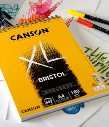 Crea maravillosos dibujos sobre el papel Bristol XL de Canson