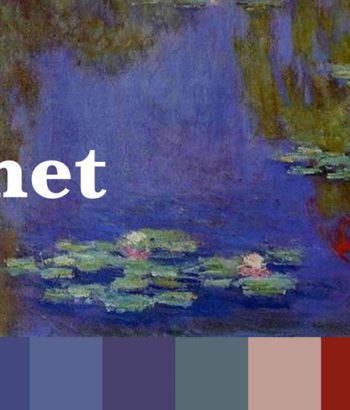 Paleta de colores de Monet