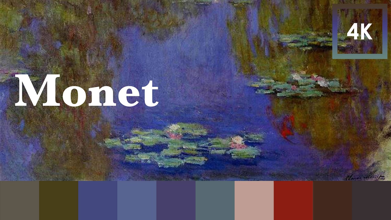 Paleta de colores de Monet